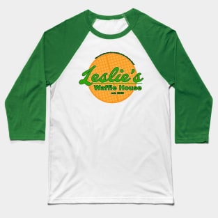 Leslie's Waffle House Baseball T-Shirt